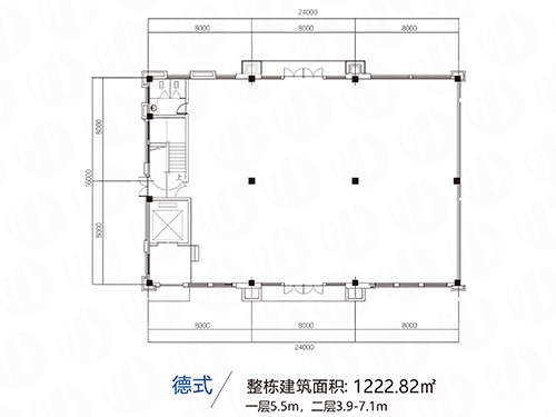 德式廠房戶型圖